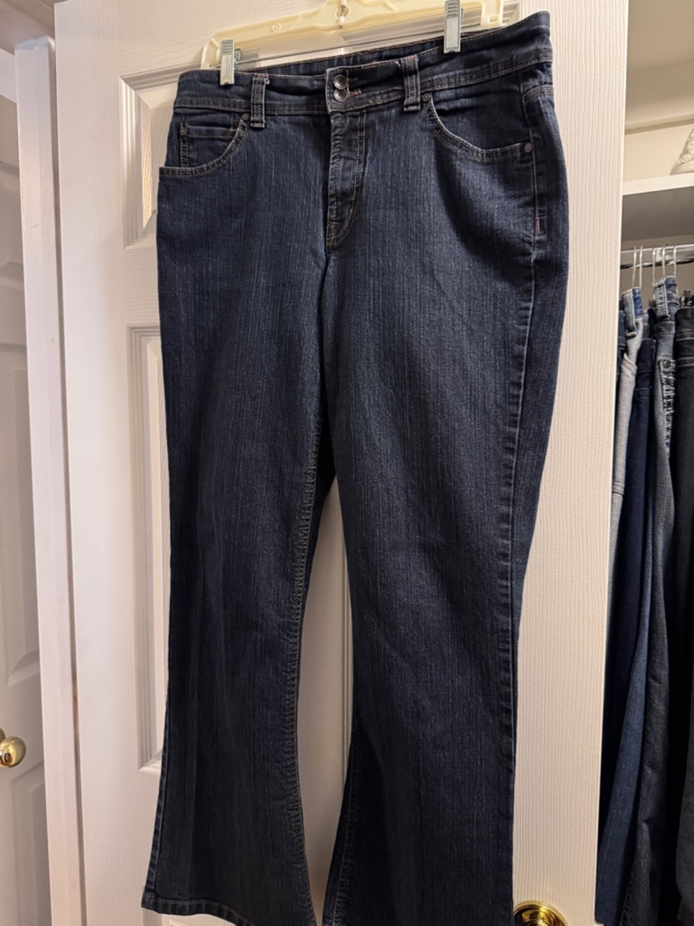 Nine West Woman’s Indigo Denim Boot cut Jeans